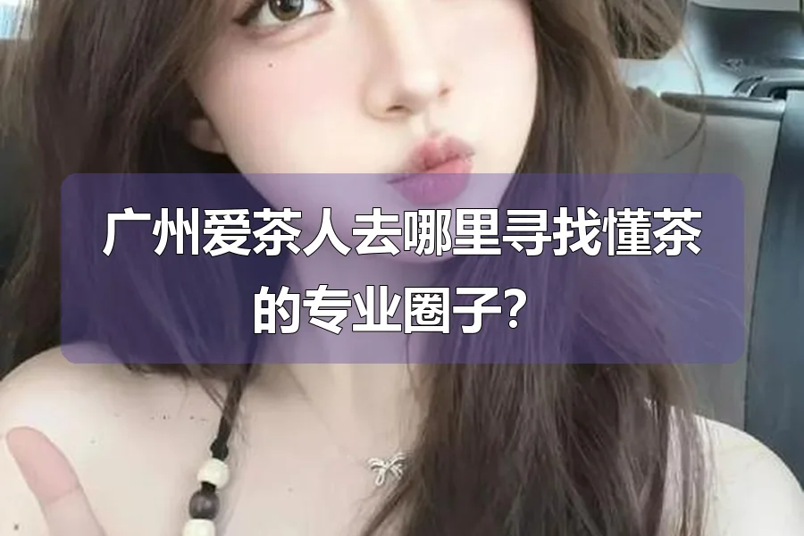 广州爱茶人去哪里寻找懂茶的专业圈子？